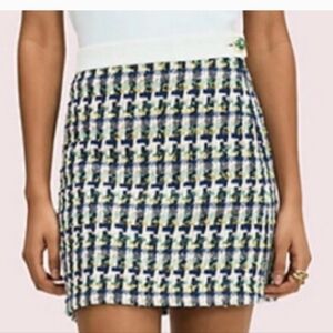Kate Spade Pop Tweed Skirt Size 0
